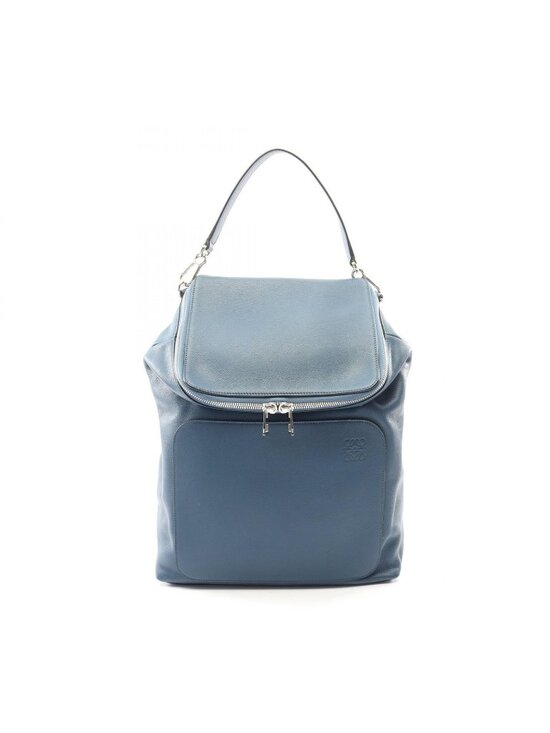 Loewe Backpack Goya Blue Leather main image 5